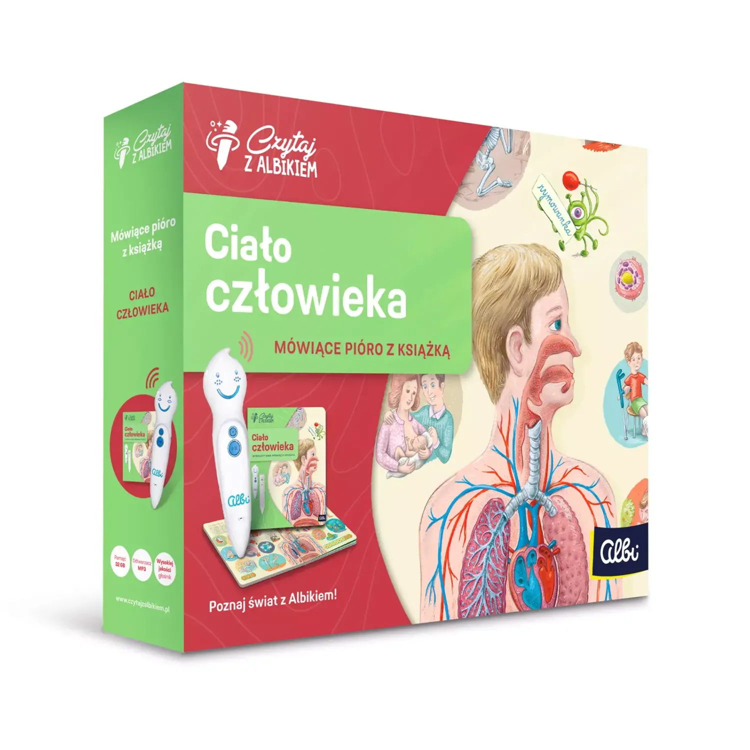Albi Zestaw Ciało człowieka 5+