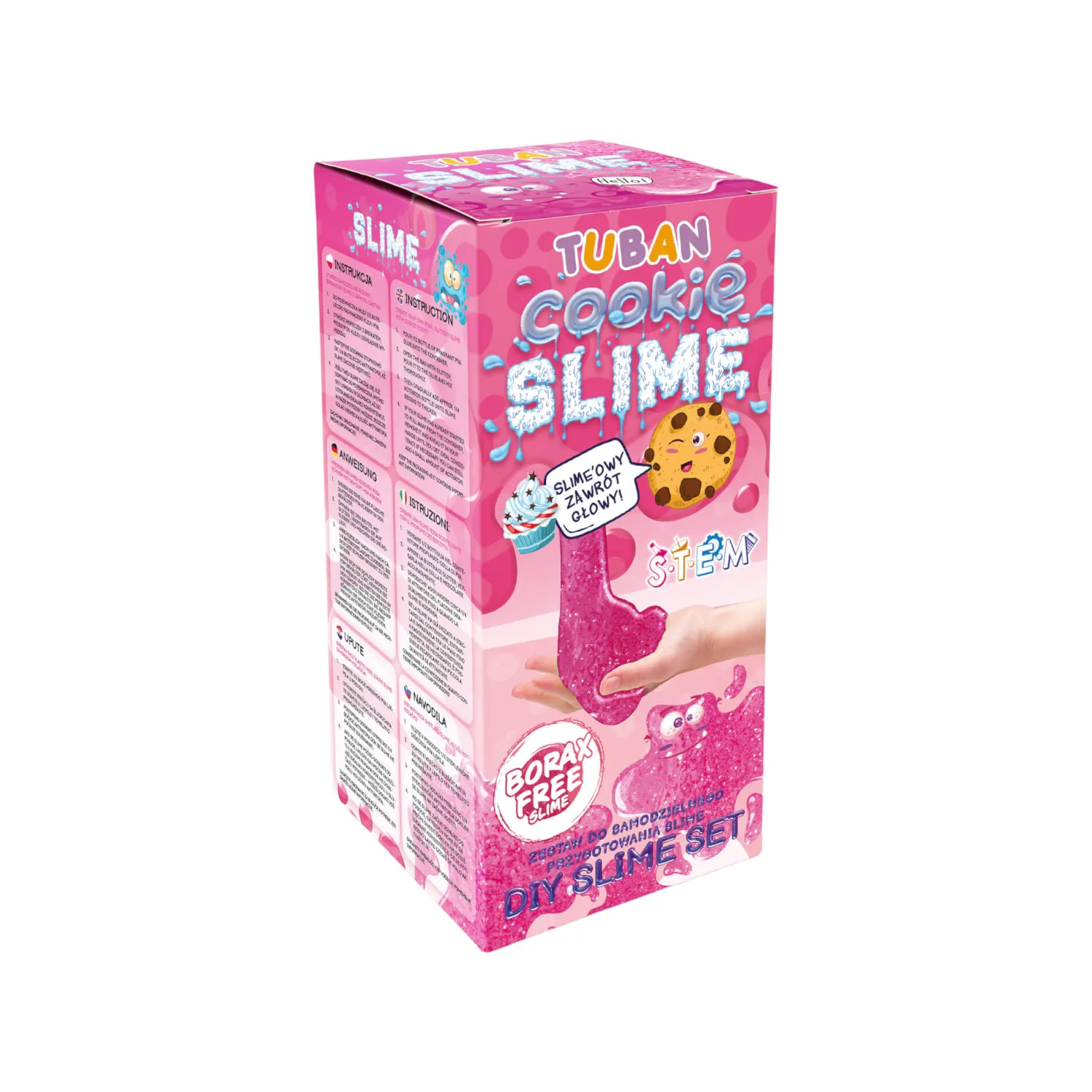 Tuban Zestaw DIY Slime - ciasteczko