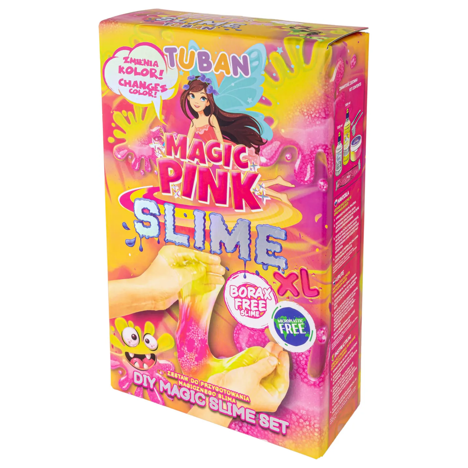 Tuban Zestaw DIY Slime - magic pink XL