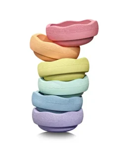 Stapelstein® Zestaw do balansowania Original - Rainbow Pastel, 6el.