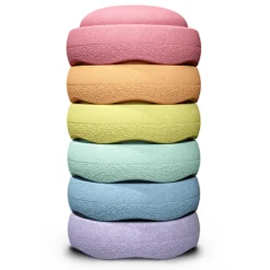 Stapelstein® Zestaw do balansowania Original - Rainbow Pastel, 6el.