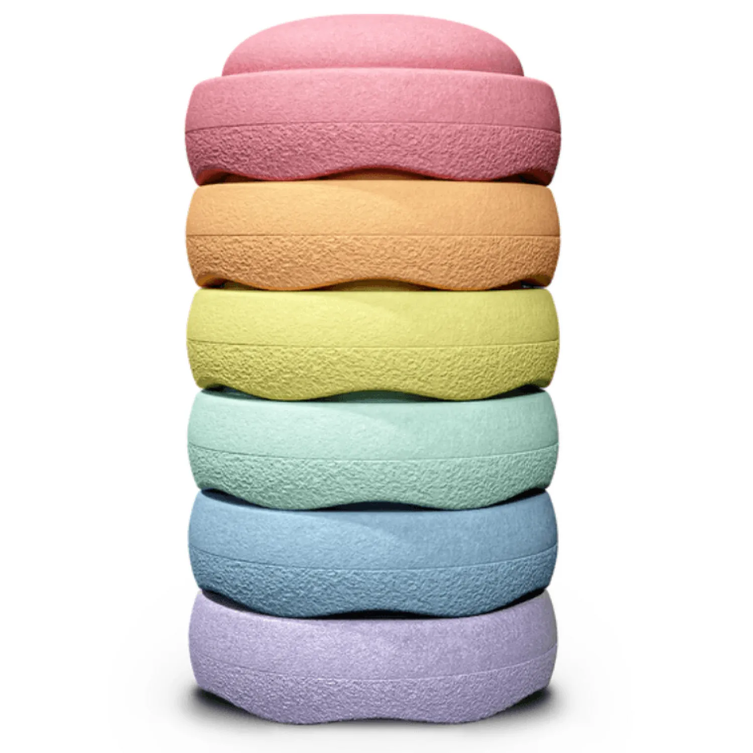 Stapelstein® Zestaw do balansowania Original - Rainbow Pastel, 6el.