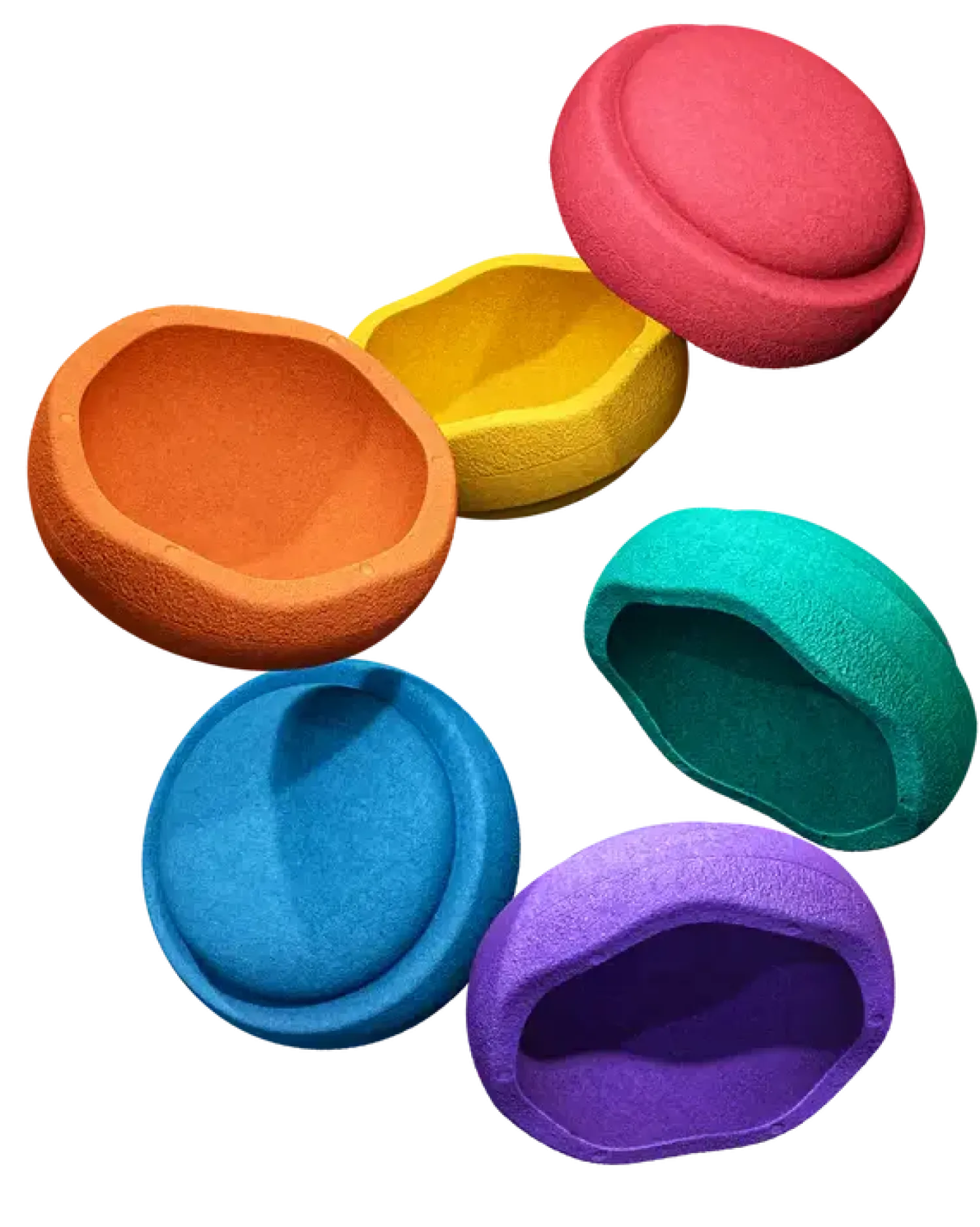 Stapelstein® Zestaw do balansowania Original Mini - Rainbow Classic, 6el.