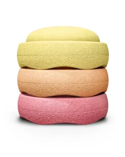 Stapelstein® Zestaw do balansowania Original - Warm Pastel, 3el.