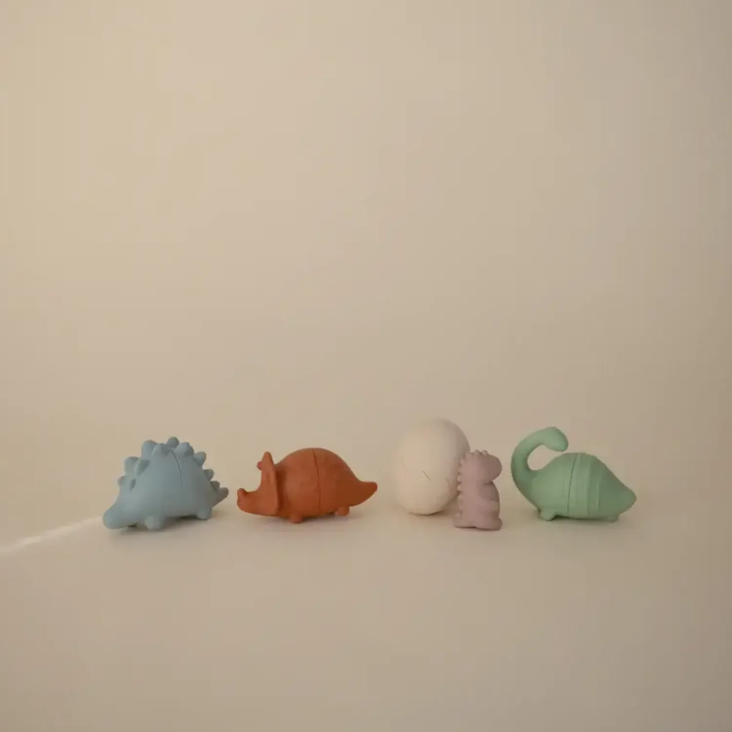 Mushie Zestaw do Kąpieli - Dino 5-pack