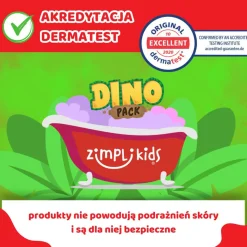 Zimpli Kids Zestaw do tworzenia gelli z figurkami i tacą Gelli Worlds Dino Pack 3+
