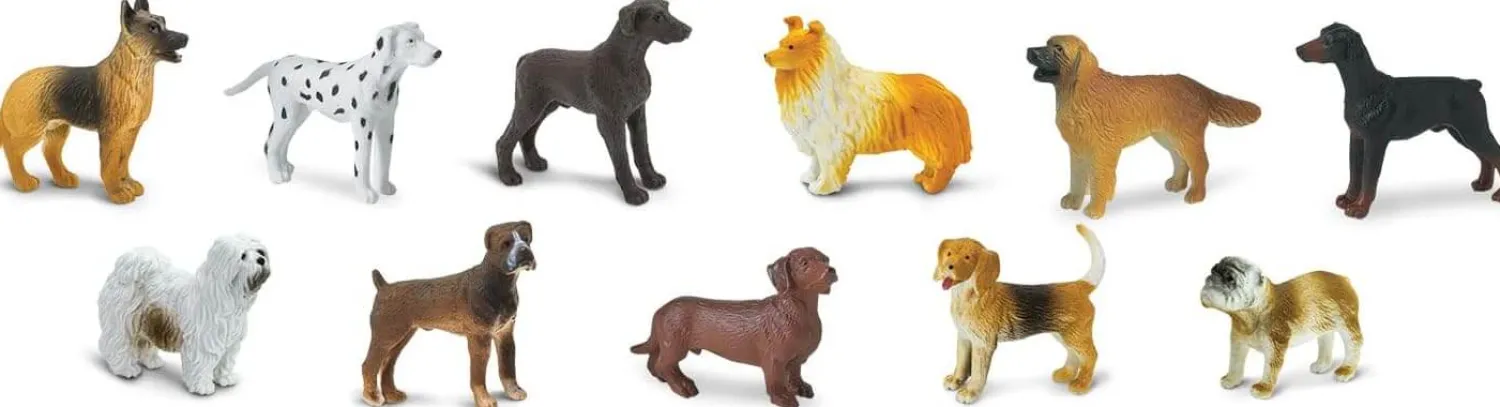 Safari Ltd. Zestaw Figurek w Tubie - Psy