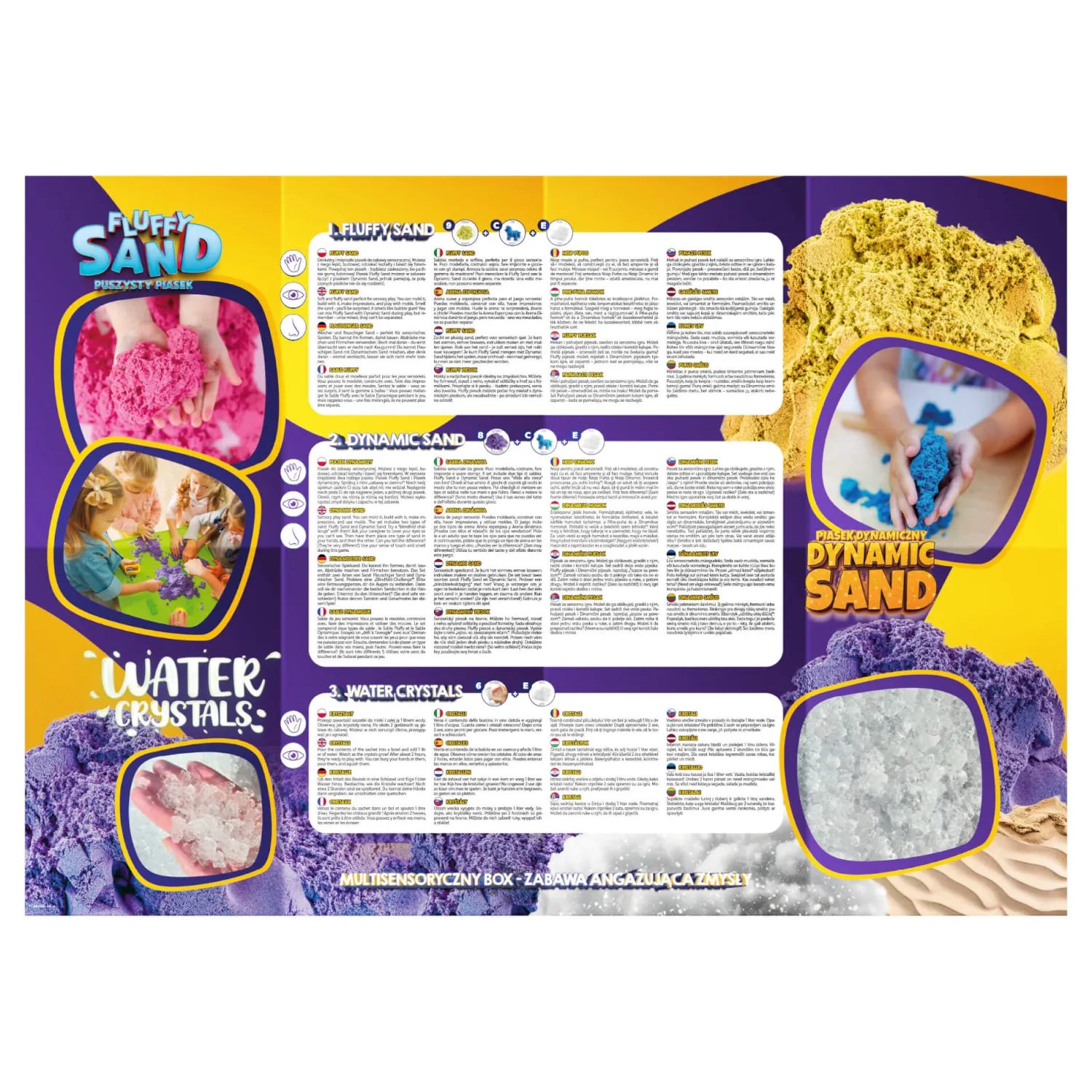Tuban Zestaw mas sensorycznych - Multisensory Box