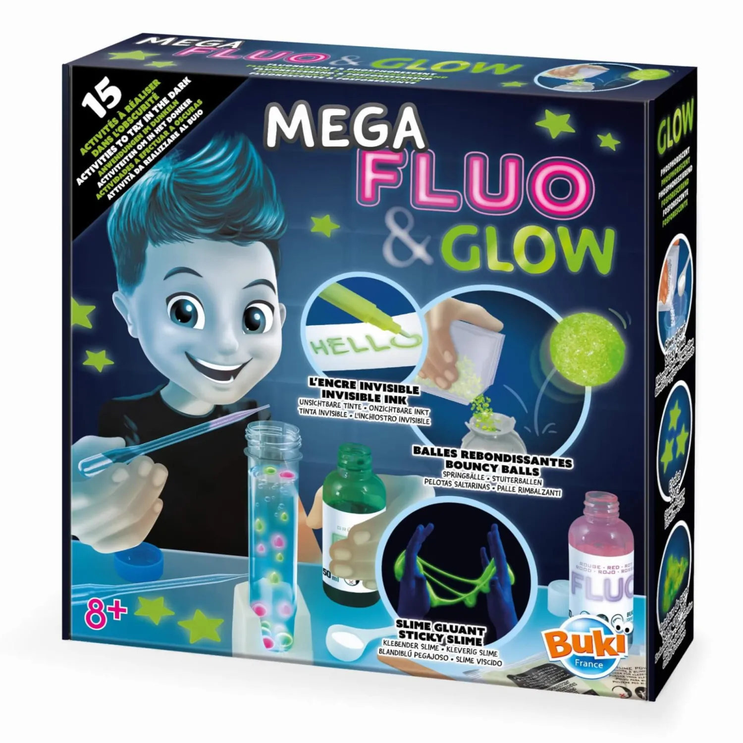 Buki Zestaw MEGA FLUO&GLOW