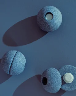 MODU Zestaw 3 piłek piankowych Foam Balls - deep blue, sky blue