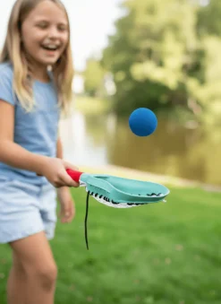 BS Toys Zestaw rakietek z miękką piłką do LACROSSE, outdoor