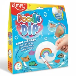 Zimpli Kids Zestaw tatuaży do wody + flamastry