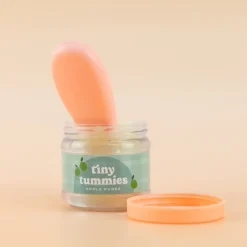 Tiny Harlow Zestaw Tiny Tummies Słoiczek i Łyżeczka, Jabłko