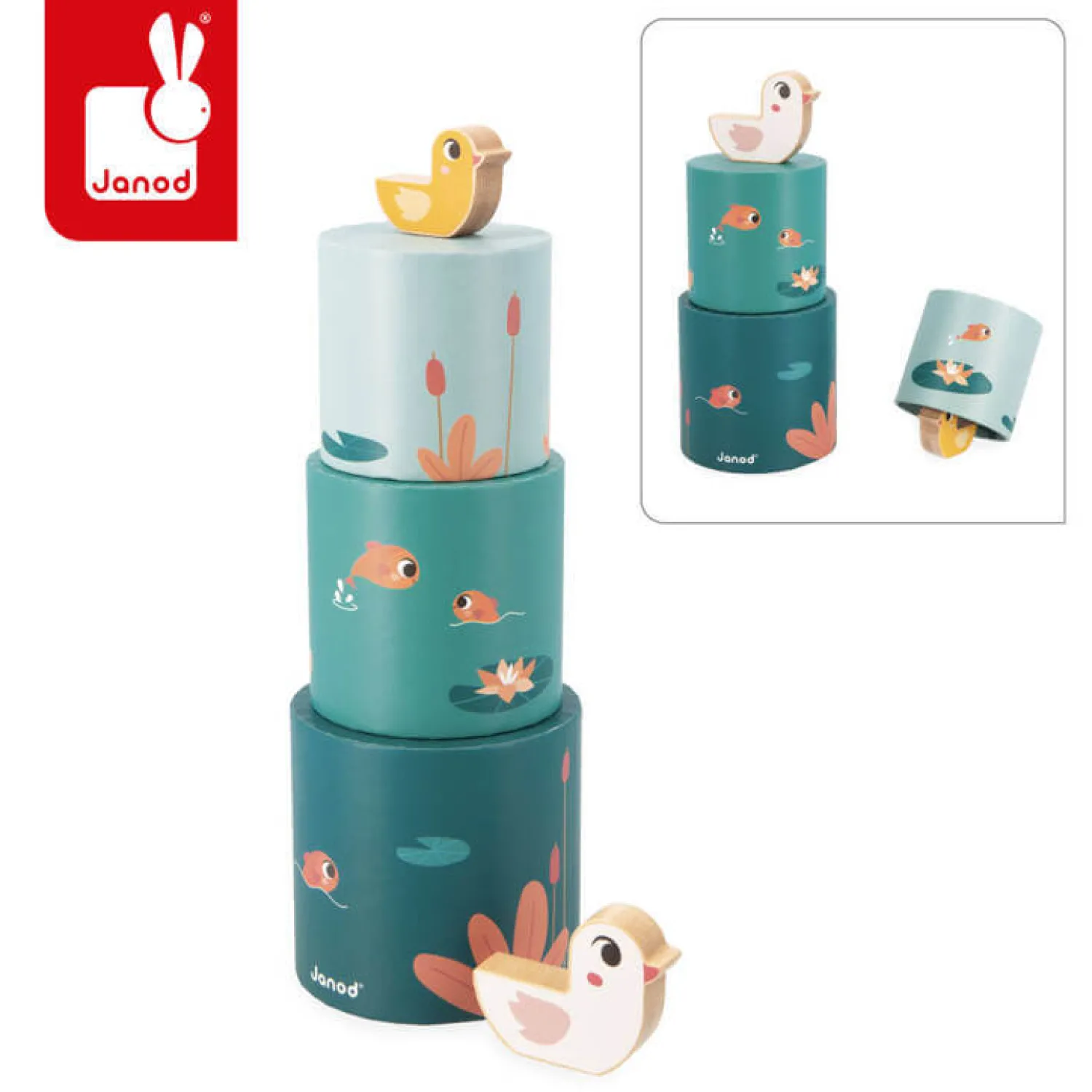 Janod Zestaw zabawek edukacyjnych Box 12m+