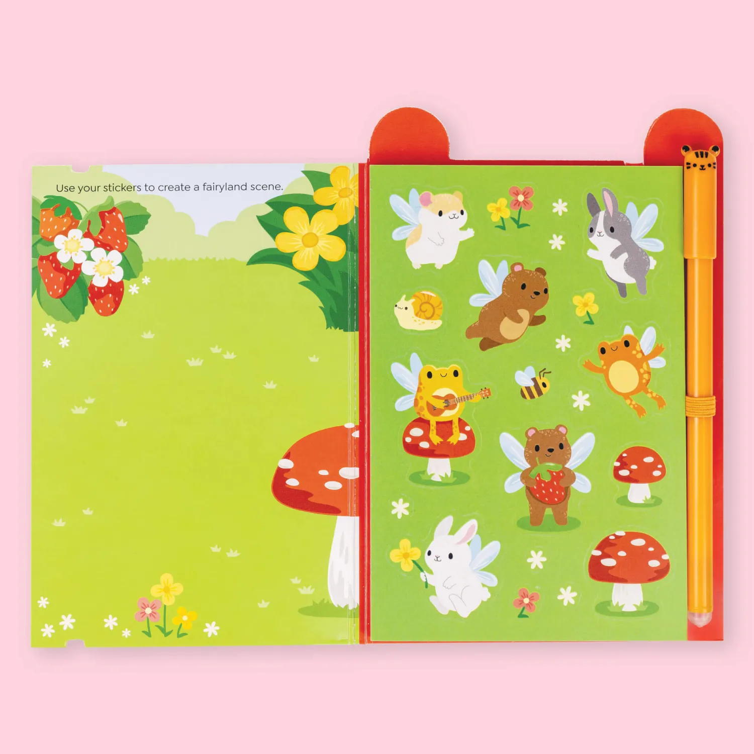 Tiger Tribe Zeszyt łamigłówek - Wróżki