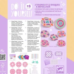 Djeco Zrób to sam - bączki FLOWER POWER