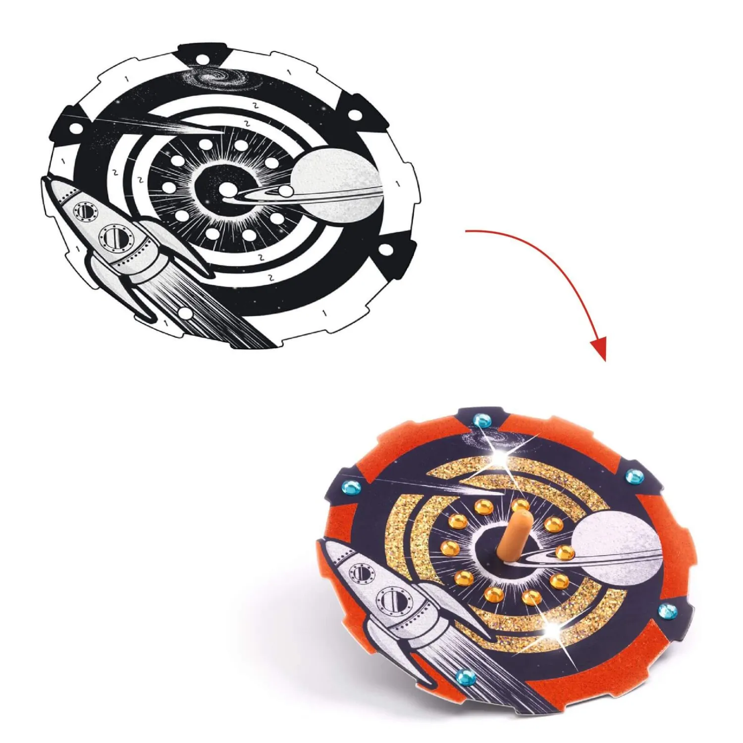Djeco Zrób to sam - bączki HYPNO COSMOS
