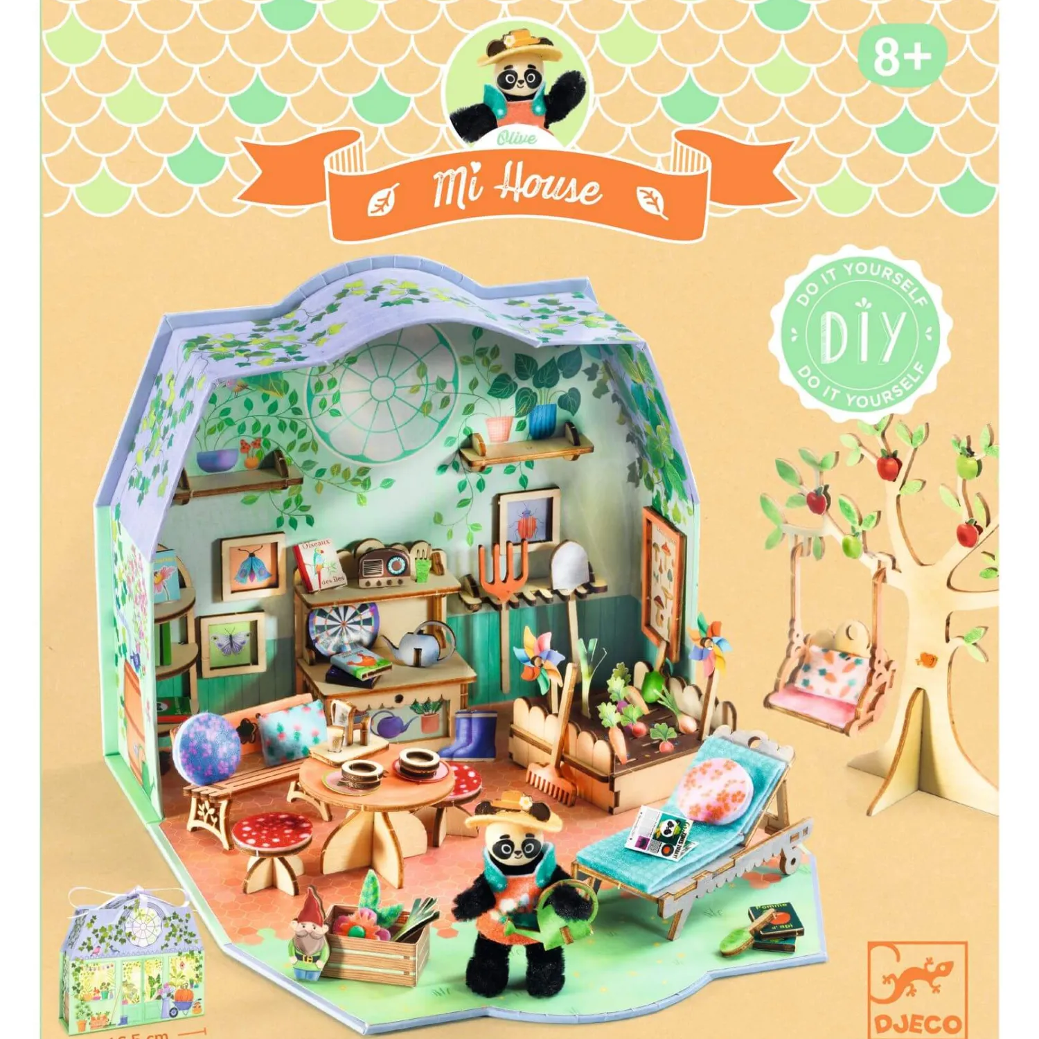 Djeco Zrób to sam MI HOUSE - mini domek OLIVE
