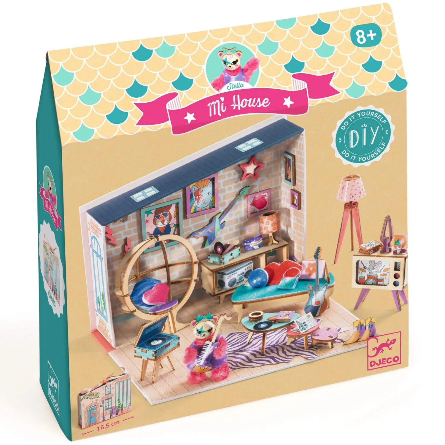 Djeco Zrób to sam MI HOUSE - mini domek STELLA